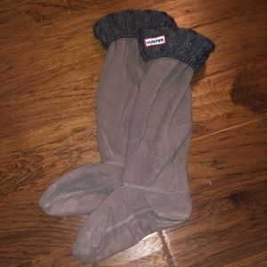 Hunter Tall Cable Knit Socks